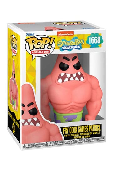 SpongeBob SquarePants 25th Anniversary POP! Vinyl Figure – Patrick with Muscles – 9 cm