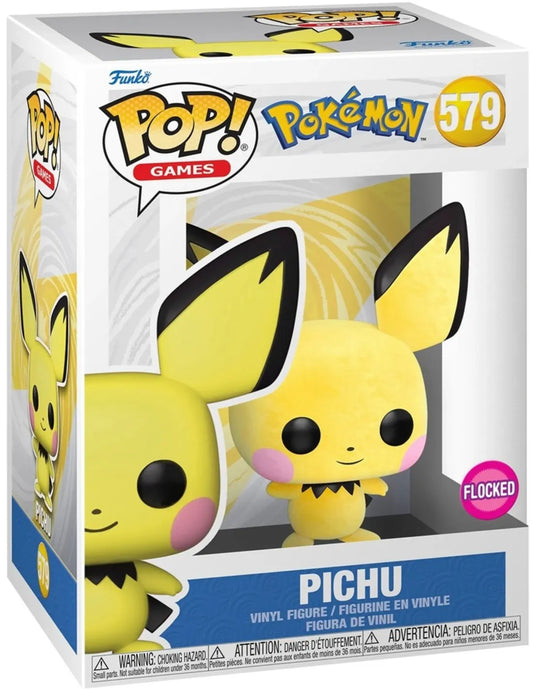 Pokemon POP! Games Vinyl Figure Flocked Pichu (9 cm) - Exclusive version