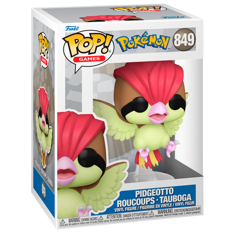 Pokemon POP! Games Vinyl Figure Pidgeotto 9 cm
