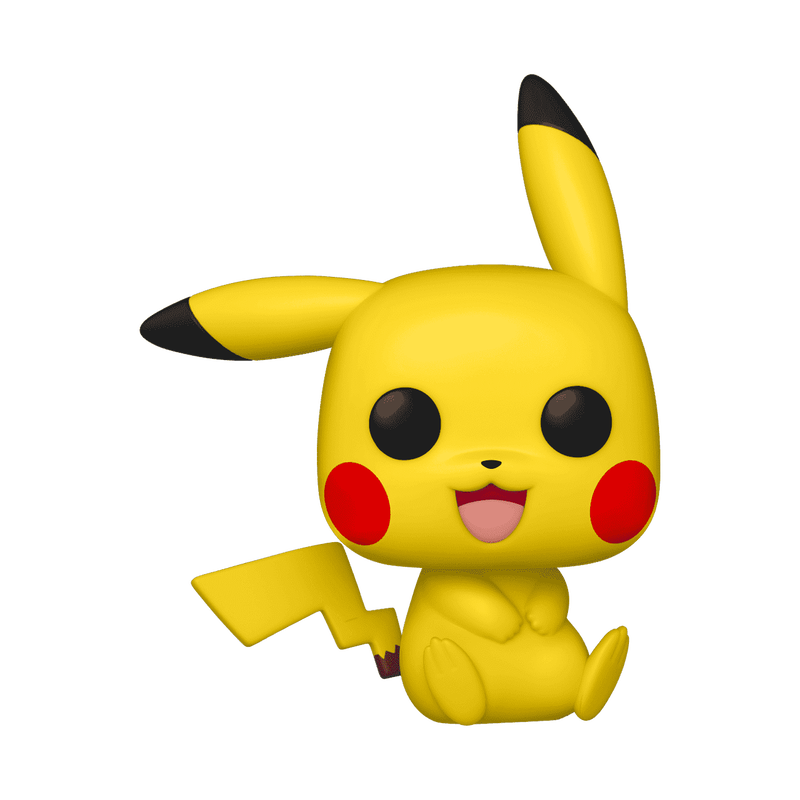 Pokémon POP! Games Vinyl Figure – Pikachu Sitting – 9 cm