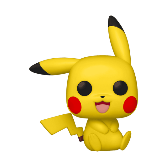 Pokémon POP! Games Vinyl Figure – Pikachu Sitting – 9 cm