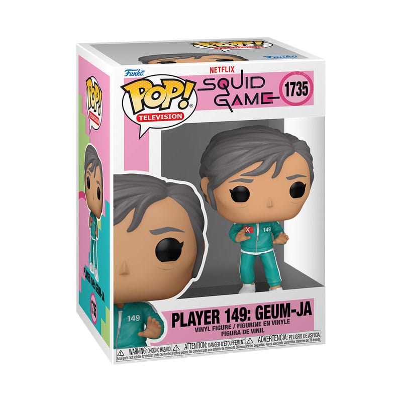 Squid Game POP! Television Vinyl Figure – S3 Player 149: Geum-ja – 9 cm