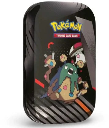 Black Bolt & White Flare Mini Tin (1 stuk & random art)