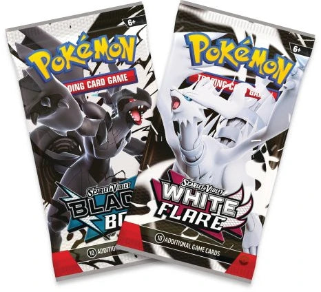 Black Bolt & White Flare Mini Tin (1 stuk & random art)