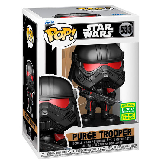 Star Wars POP figure, Purge Trooper 2022 summer convention limited edition 9cm