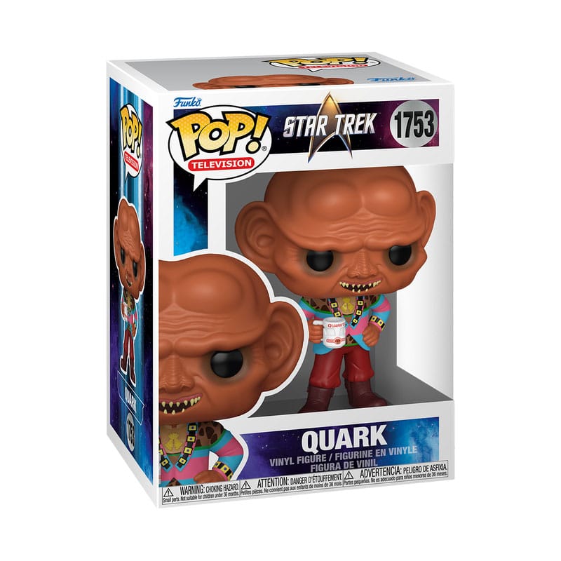 Star Trek POP! TV Vinyl Figure – Quark – 9 cm