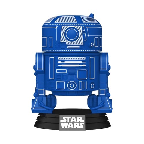 Star Wars POP! Vinyl Figure – R2-D2 (Blueprint) – 9 cm