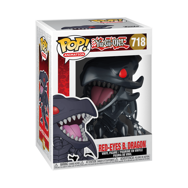 Yu-Gi-Oh! POP! Animation Vinyl Figure – Red-Eyes Black Dragon – 9 cm