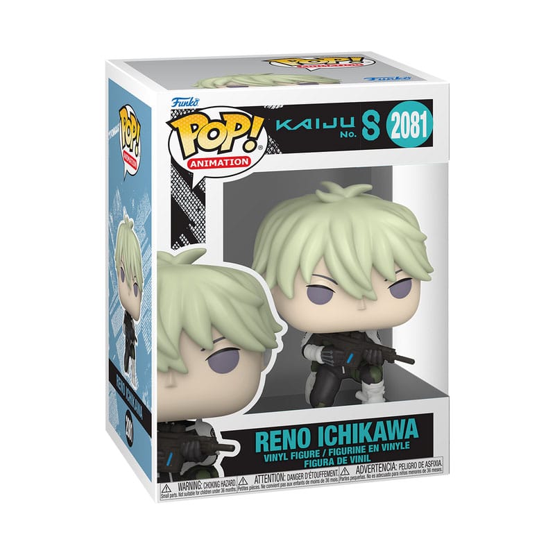Kaiju No. 8 POP! Animation Vinyl Figure – Reno – 9 cm