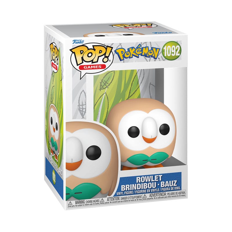 Figurine Pokémon POP! Games en vinyle – Brindibou – 9 cm