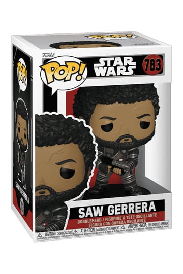 Star Wars: Andor POP! TV Vinyl Figure – Saw Gerrera – 9 cm