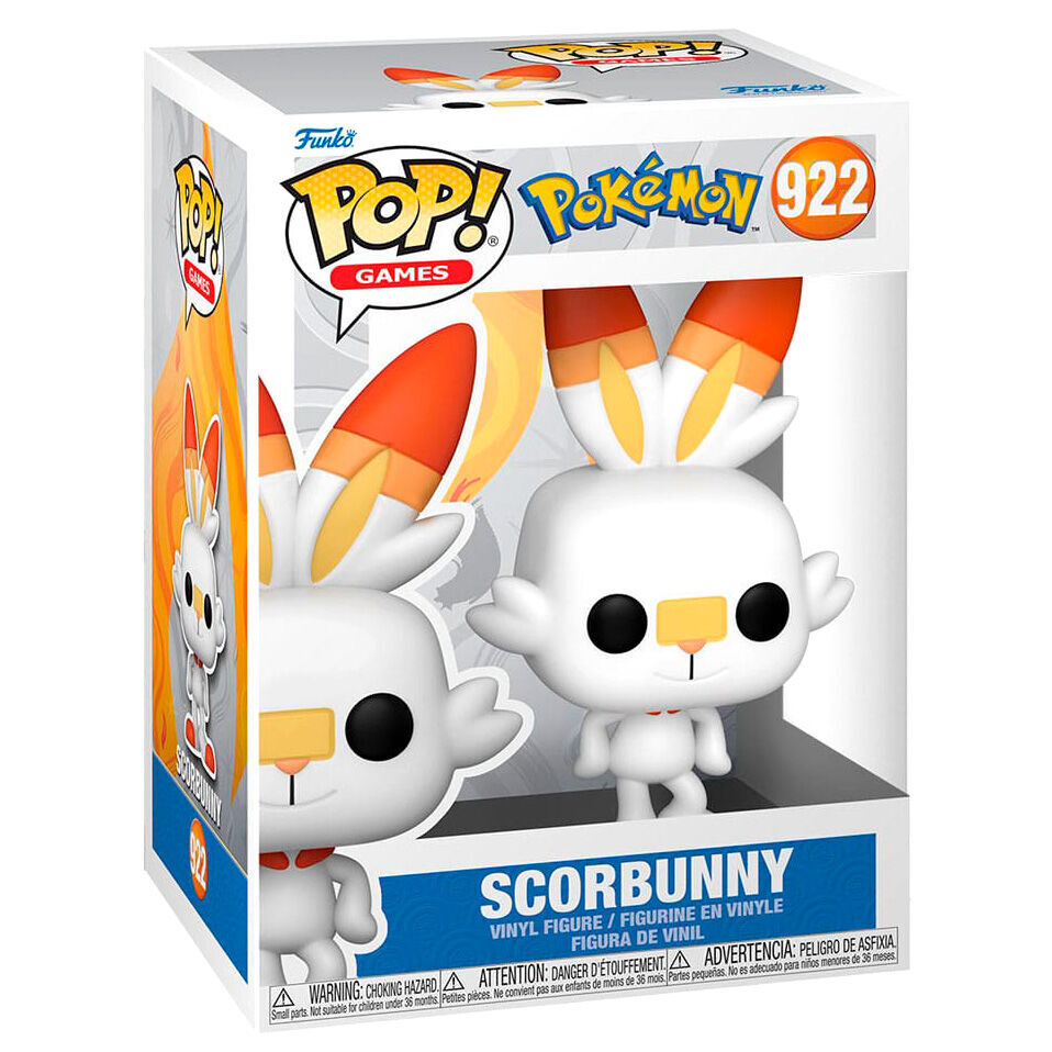 Funko POP! Games: Pokémon – Scorbunny (EMEA) 9 cm