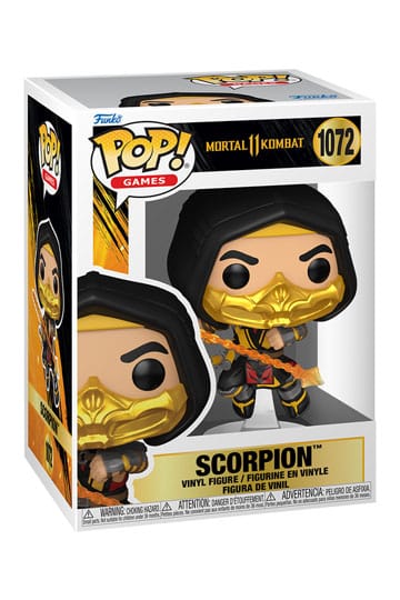 Mortal Kombat POP! Games Vinyl Figure – Scorpion – 9 cm