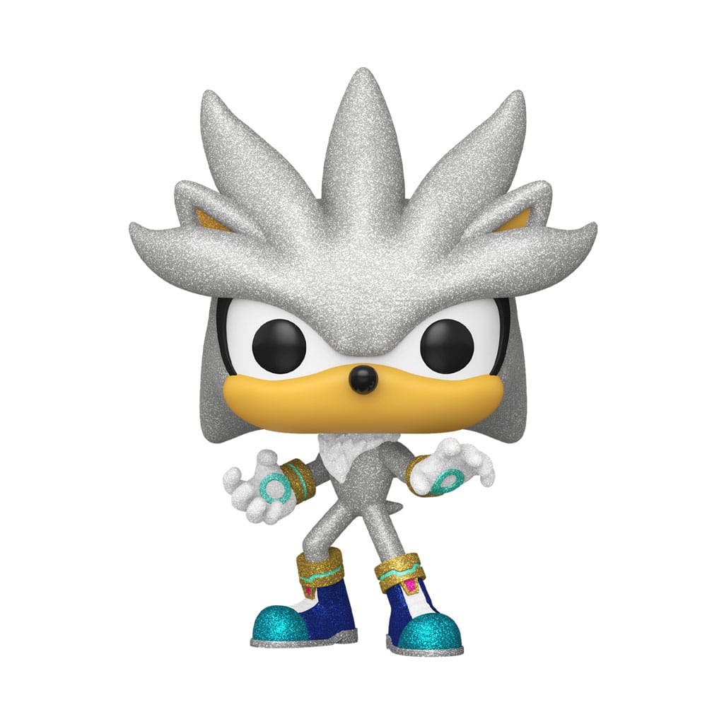 Sonic the Hedgehog POP! Games Vinyl Figure – Silver the Hedgehog (FL) – 9 cm