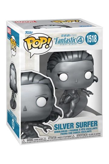 The Fantastic Four: First Steps POP! Marvel Vinyl Figure – Silver Surfer – 9 cm