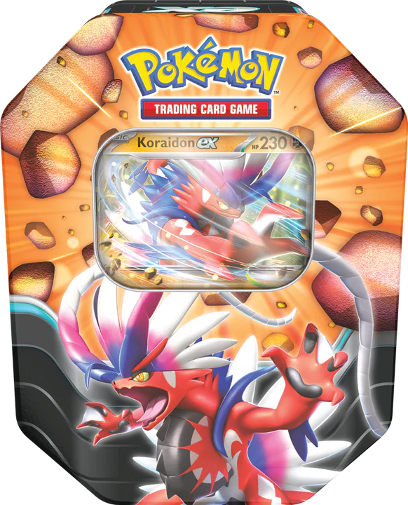 Pokémon TCG: Slashing Legends ex Tin – Koraidon