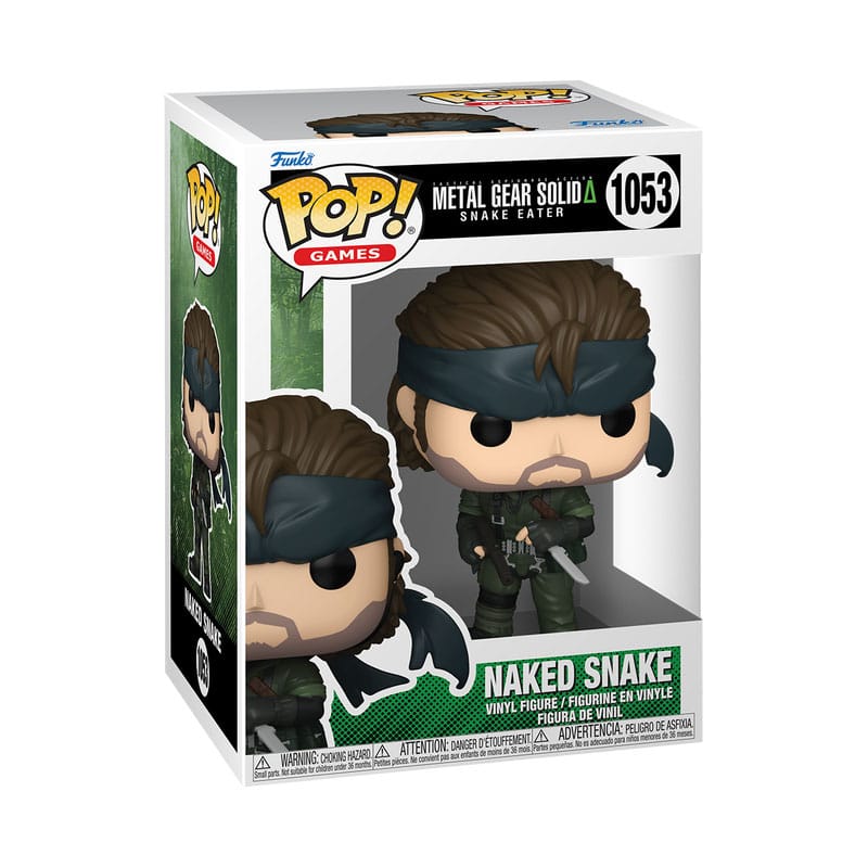 Metal Gear POP! Games Vinyl Figure – Naked Snake – 9 cm