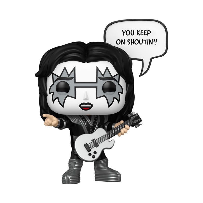 KISS POP! Sayings Vinyl Figure – The Spaceman (R&R All Nite) – 9 cm