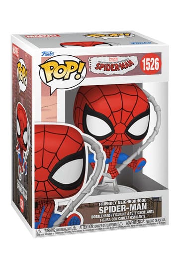 Friendly Neighborhood Spider-Man POP! Vinyl Figure – Spider-Man (Final Suit) – 9 cm
