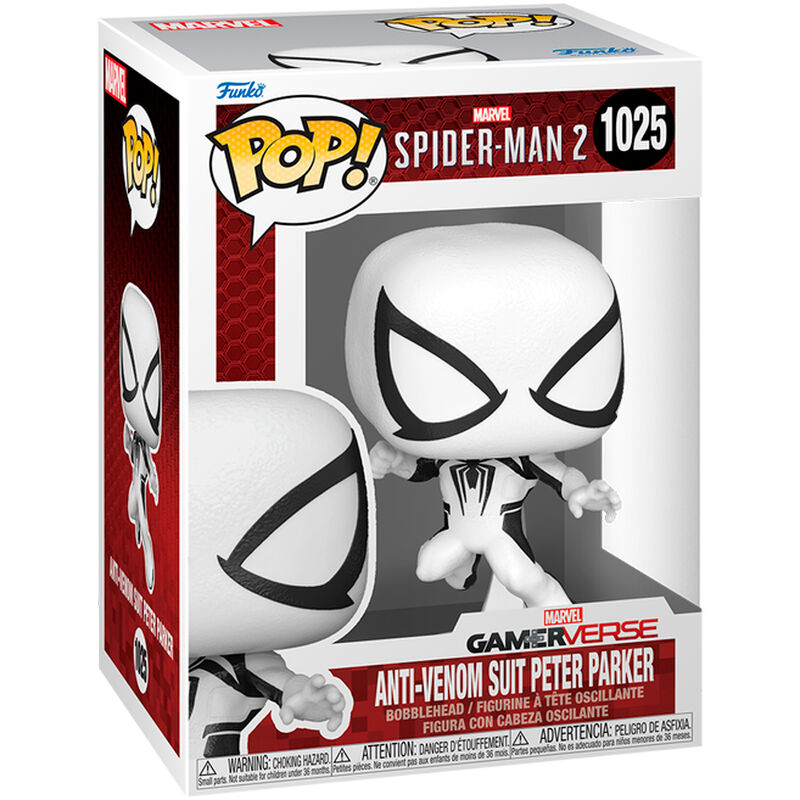 Spider-Man 2 POP! Games Vinyl Figure – Anti-Venom Peter – 9 cm