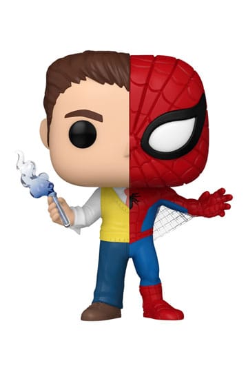 Marvel POP! Vinyl Figure – Split Spider-Man/Peter Parker – 9 cm