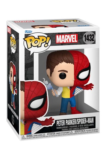 Marvel POP! Vinyl Figure – Split Spider-Man/Peter Parker – 9 cm