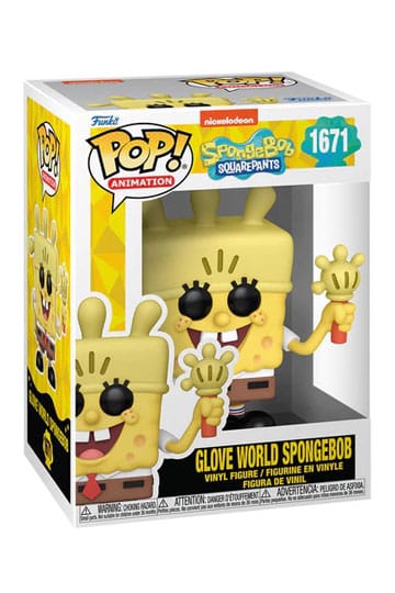Funko POP! Animation: SpongeBob SquarePants 25th Anniversary – SpongeBob with Glove Light 9 cm