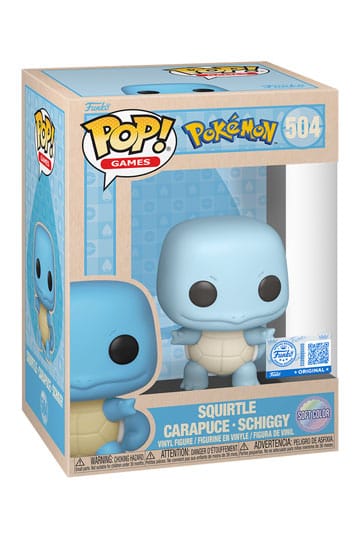 Pokémon POP! Games Vinyl Figure – Squirtle (Soft Colors) – 9 cm