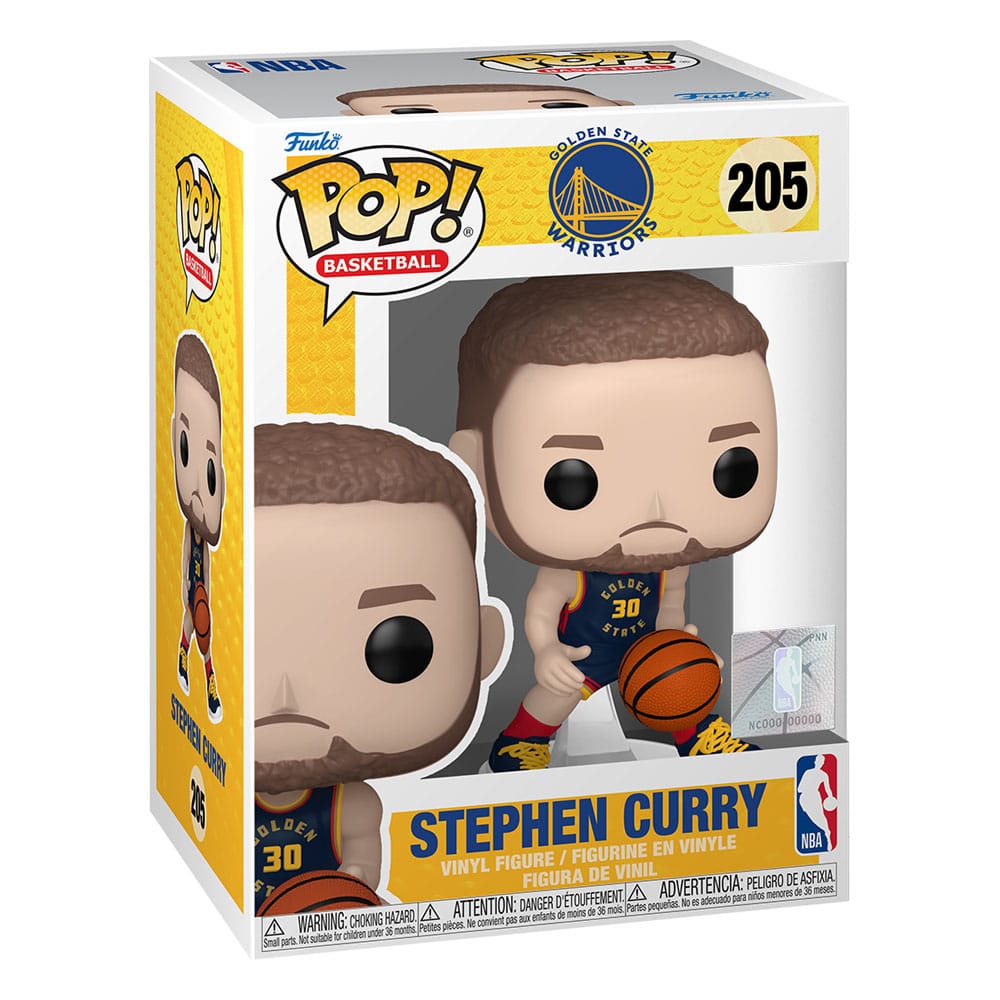 NBA Legends POP! Sports Vinyl Figure – Warriors: Stephen Curry (CE 24) – 9 cm