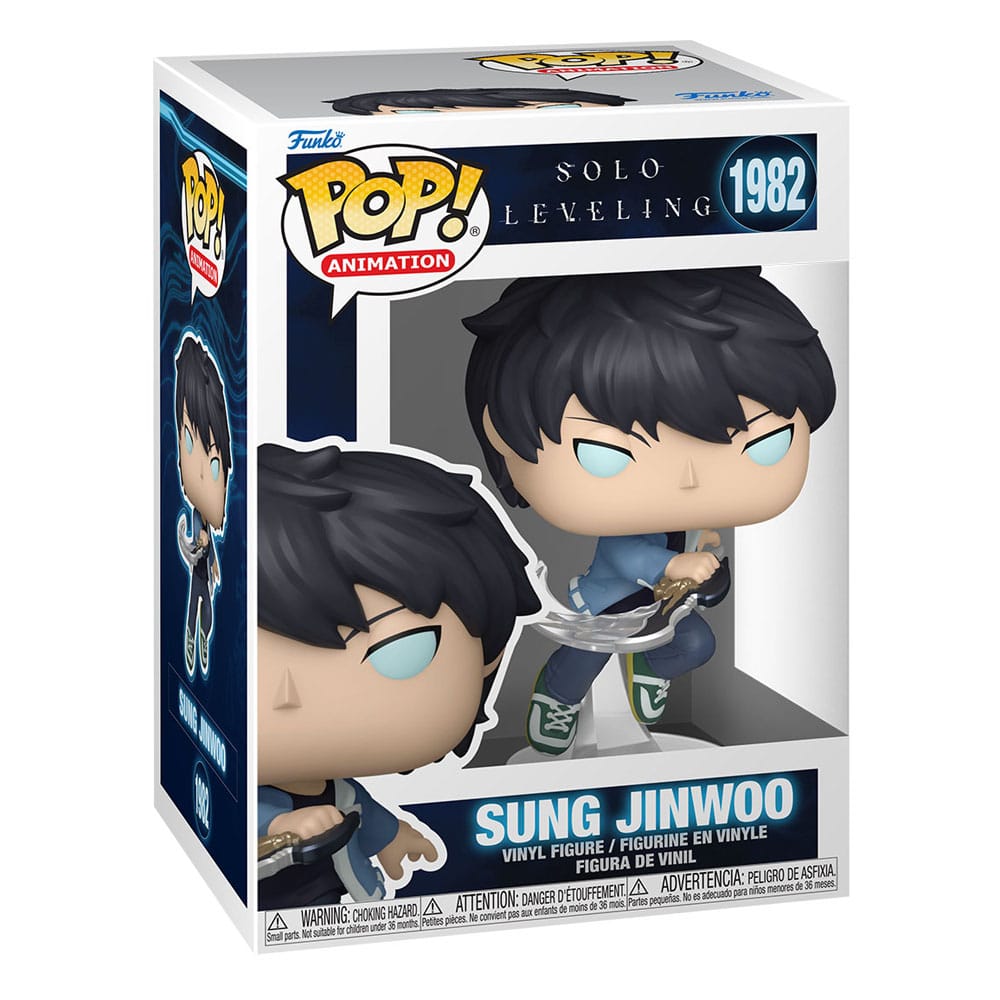 Solo Leveling POP! Animation Vinyl Figure – Sung Jinwoo – 9 cm