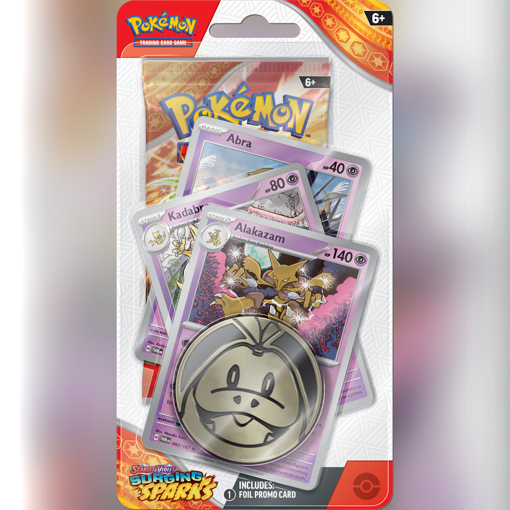 Surging Sparks Premium Checklane Blister Abra