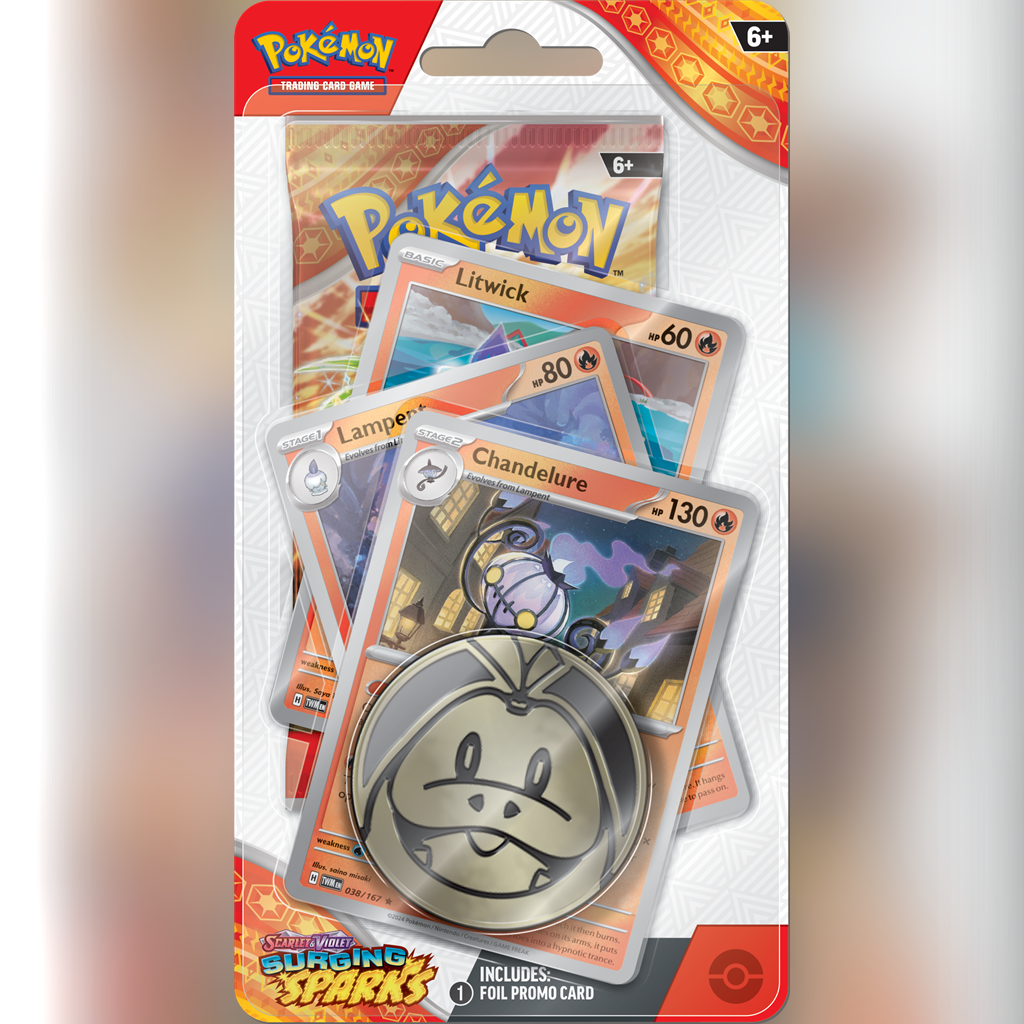 Surging Sparks Premium Checklane Blister Litwick