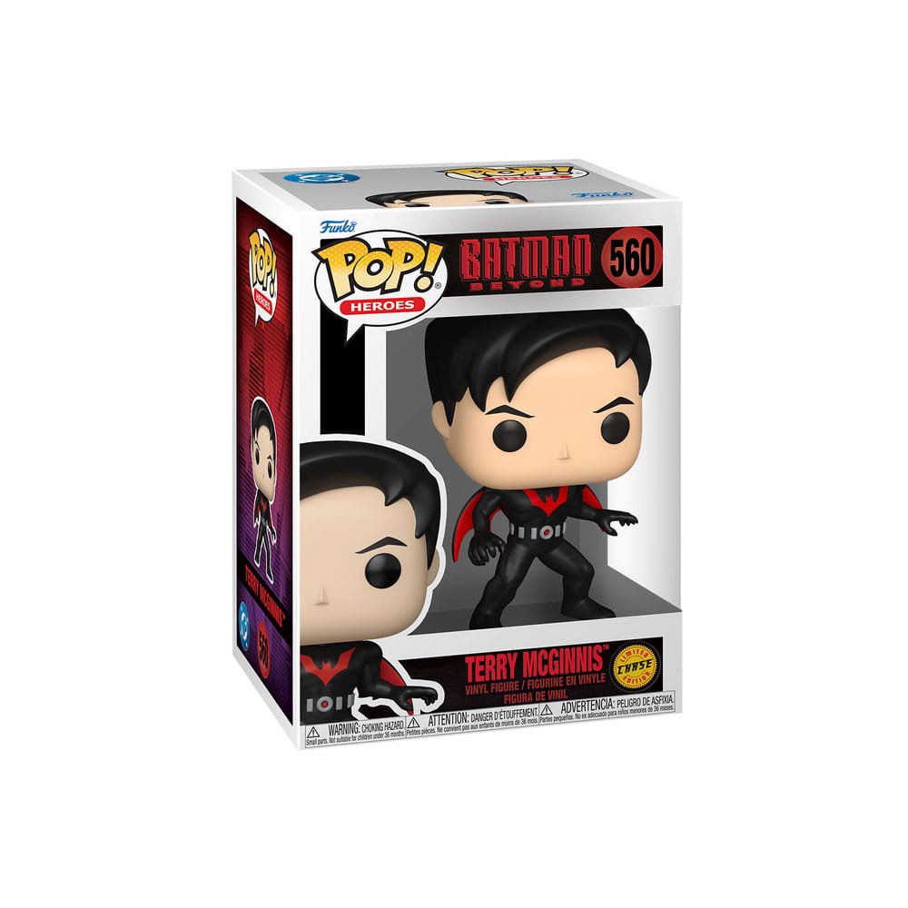 Batman Beyond POP! Heroes Vinyl Figure – Terry McGinnis (Chase) – 9 cm