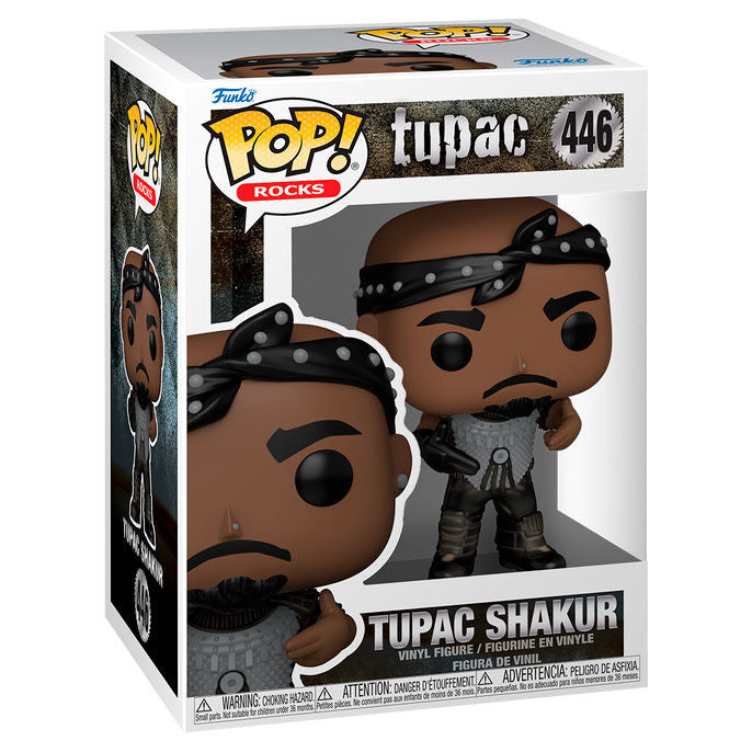 Tupac POP! Rocks Vinyl Figure – California Love (9 cm)