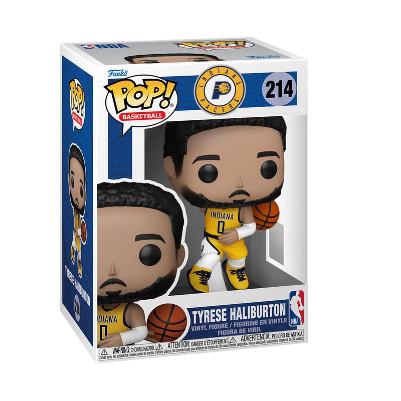 NBA LEGENDS – Figurine POP! Sports en vinyle – Tyrese Haliburton (Indiana Pacers) – 9 cm