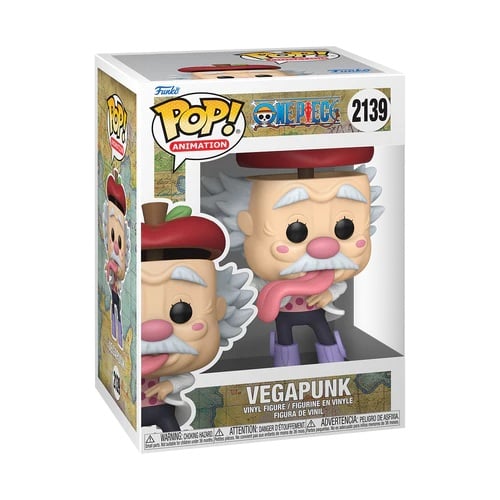 One Piece POP! Animation Vinyl Figure – Dr. Vegapunk – 9 cm