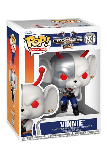 Biker Mice From Mars POP! Animation Vinyl Figure – Vinnie – 9 cm