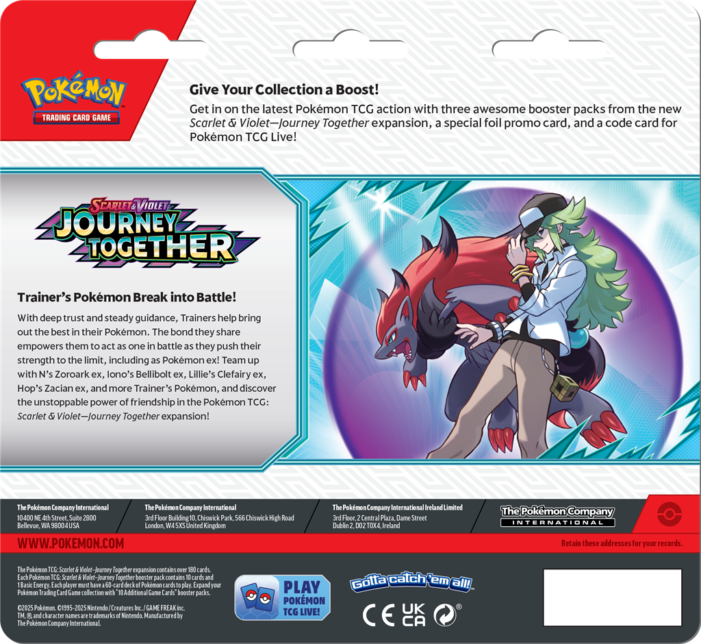 Journey Together 3-pack Blister - Yanmega