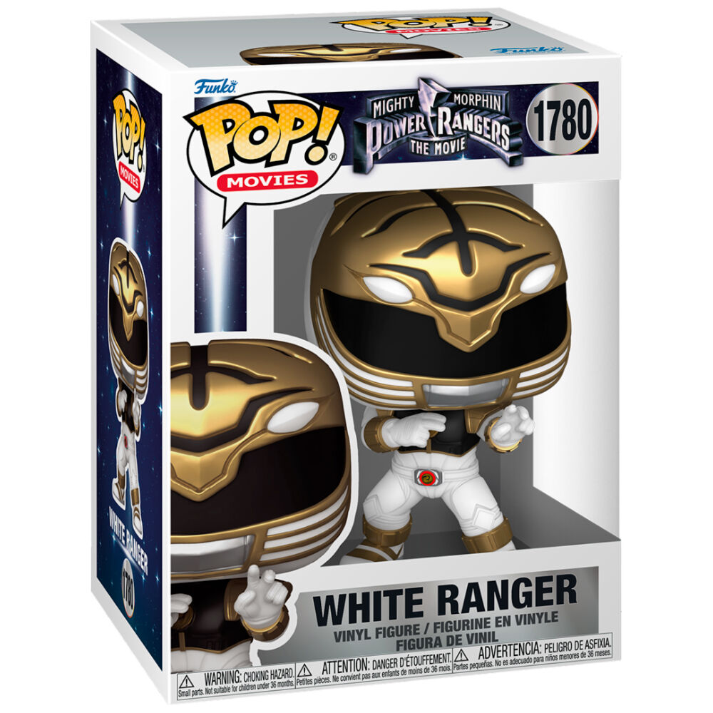 Funko POP! Movies: Mighty Morphin Power Rangers – The Movie – White Ranger 9 cm