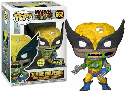 Marvel POP! Movies Vinyl Figure – Marvel Zombies Wolverine (GW) Exclusive – 9 cm
