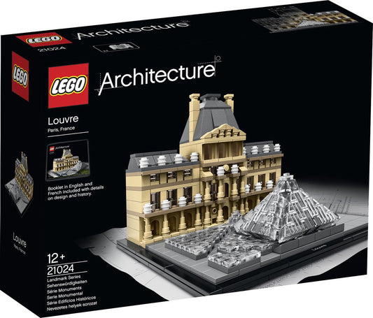 Lego architecture set Louvre 21024