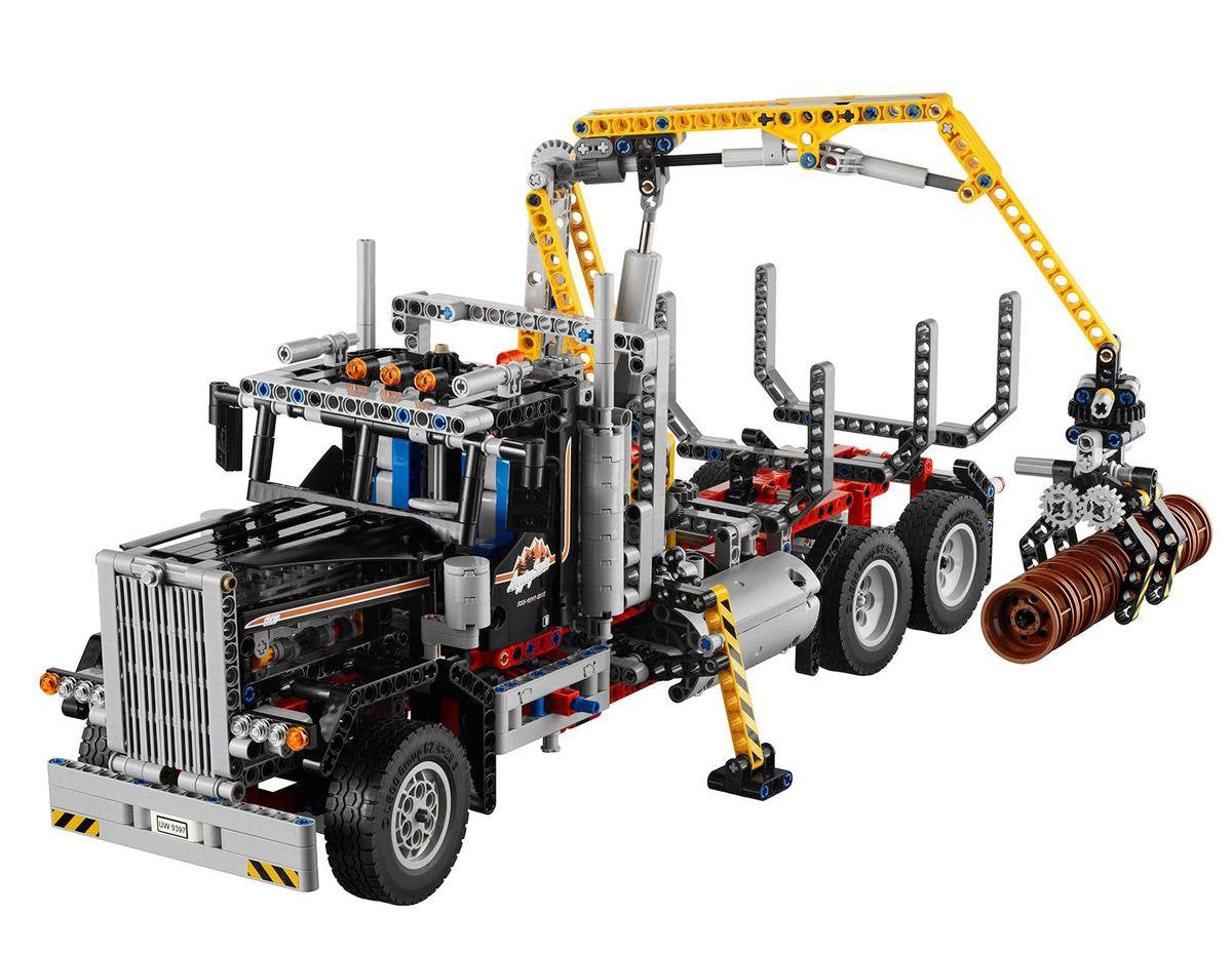 Lego Technic set Boomstammentransport - 9397