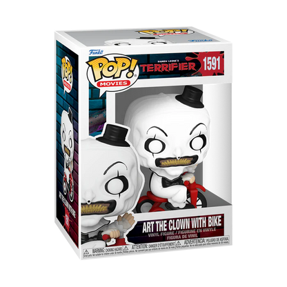 Funko POP! Movies: Terrifier – Art the Clown with Bike 9 cm