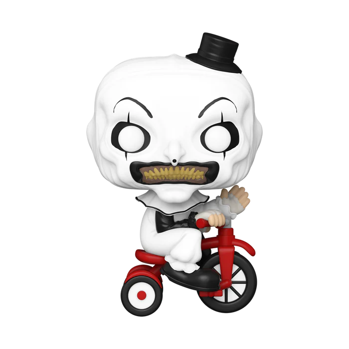 Funko POP! Movies: Terrifier – Art the Clown with Bike 9 cm