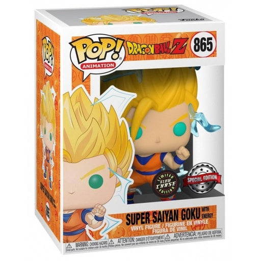 Funko POP! Animation: Dragon Ball Z – Super Saiyan Goku with Energy (Chase Edition) 9 cm