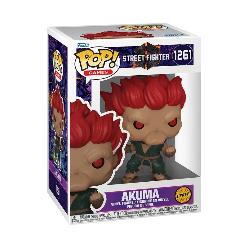 Funko POP! Games – Street Fighter 6: Akuma (Chase) (N° 1261)