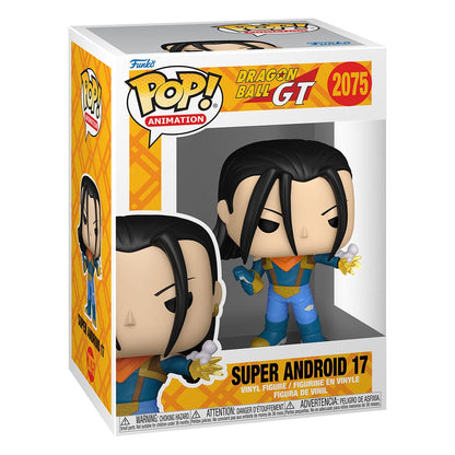 Dragon Ball GT POP! Animation Vinyl Figure – Super Android 17 – 9 cm