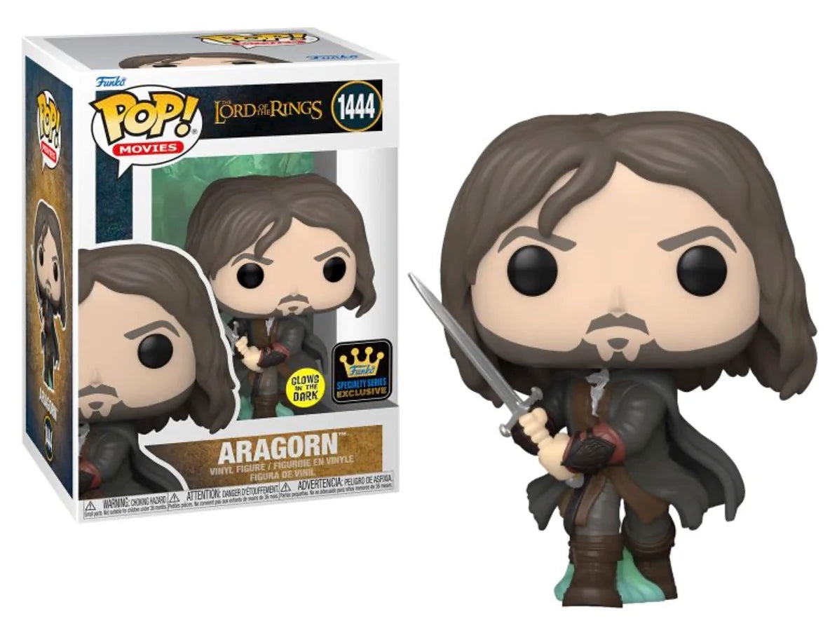 LORD OF THE RINGS - POP Movies - Aragorn (Glow in the Dark) - N° 1444