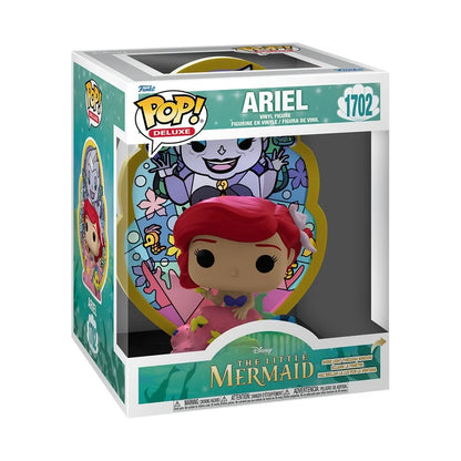The Little Mermaid POP! Deluxe Vinyl Figure – Ariel (Stained Glass) – No. 1702