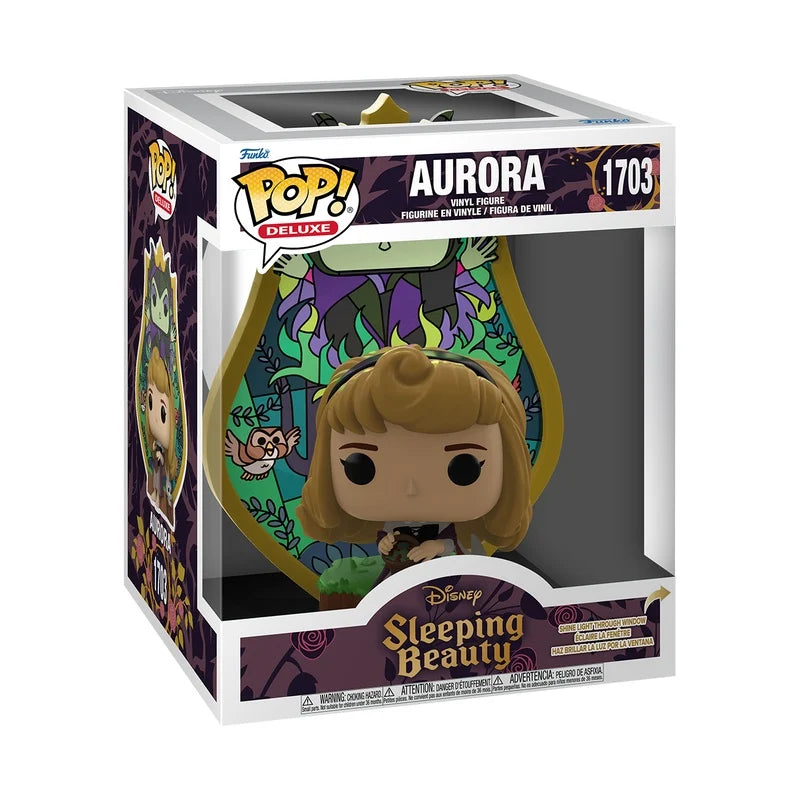 Sleeping Beauty POP! Deluxe Vinyl Figure – Aurora (Stained Glass) – No. 1703